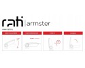 Reposabrazos Citroën C3 PICASSO 2009-2017 Rati ARMSTER 3