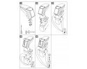 Reposabrazos ARMSTER 2 negro para Suzuki Splash 2007-2014 y Opel Agila