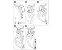 Reposabrazos para Peugeot 308 (2007-2013) - A2 negro