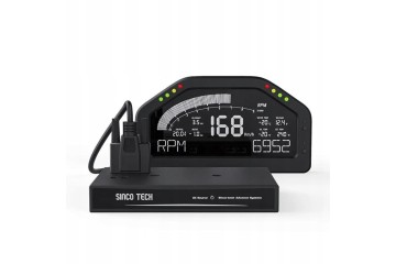 SINCO TECH LCD Display 8 LED RALLY RACE Dash Car type undefined