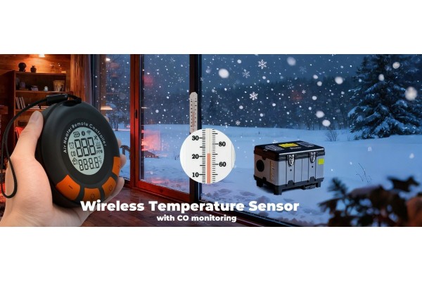 Calefactor estacionario Sunster 8 kW 12/24V con ventilación y sensor 