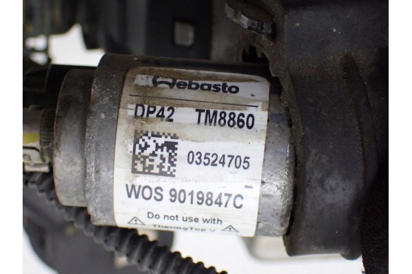 Calefactor estacionario Webasto 7E0815071E VW Transporter T6 2.0 TDI 2