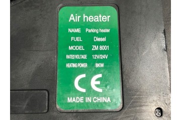WEBASTO VOLVO FH II ZM8001 Hatchback 12 8 Catalog number of the part LORK 327 541275 ZM8001