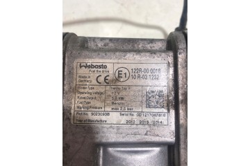 PARKING HEATER WEBASTO BMW F10 F11 9023093B Catalog number of the part 9023093B