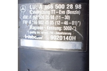 WEBASTO MERCEDES BENZ GL X166 A1665002898 A1644907201 A1665012220 2799647 Catalog number of the original A1665002898 A1644907201