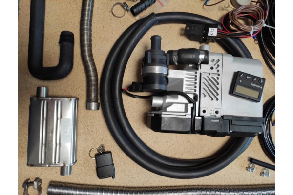 Webasto Toyota Land Cruiser J120 Pilot Temporizador Thermo Top C 5 KW 12V Analógico usado 10