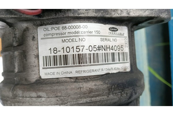 Compresor de Refrigeración Carrier 150 18-10158-05 NO 726/046 usado 3