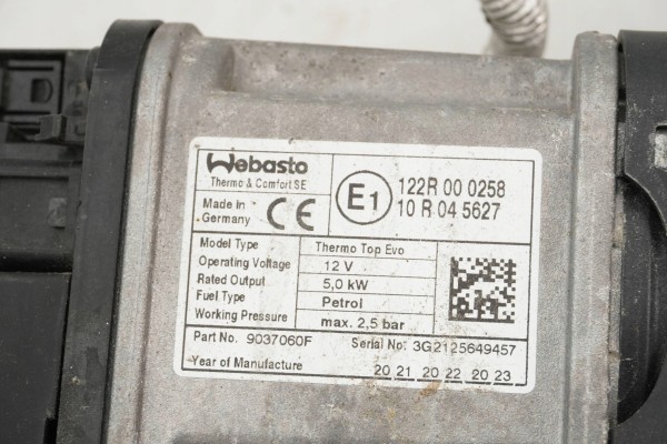 Calefactor estacionario Webasto para VW Golf Vii 5Q0815005AL usado 8