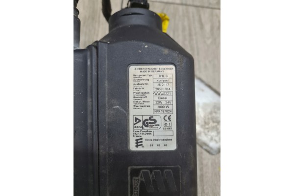 Calefactor estacionario Webasto Dewasto Eberspacher D1L C 22W 24V para Volvo FH FM usado 6