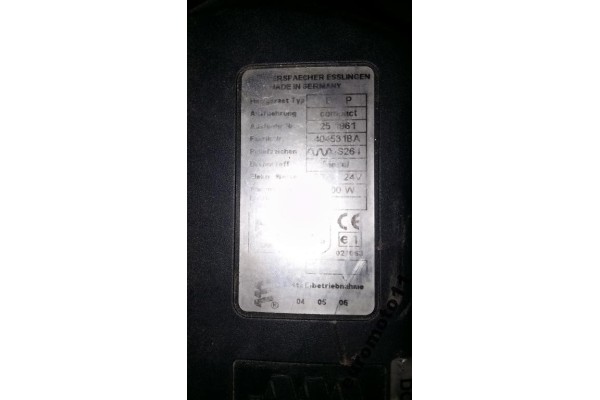 Calefactor estacionario Eberspächer D1LP 24V para Mercedes Axor Atego usado 7