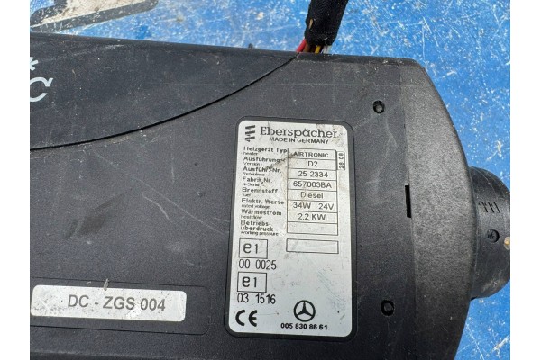 Calefacción Webasto D2 2,2KW Airtronic Atego Actros 0058308661 usado 5