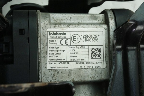 Calefactor estacionario VW Caddy Touran 1K0815005MH usado 10