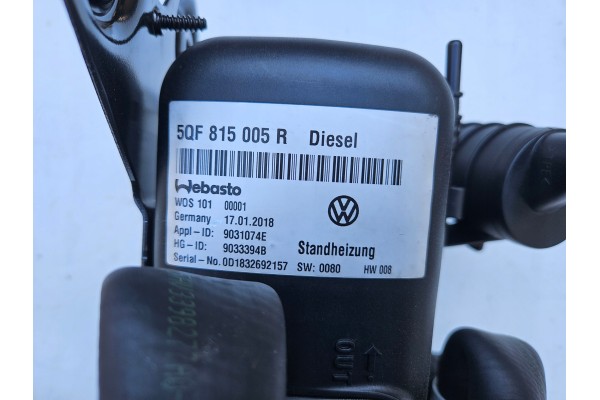 Calefacción Webasto Thermo Top Evo VW Tiguan Skoda Kodiaq 5QF815005R usado 6