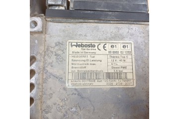 Calefactor estacionario VW T5 Webasto 7H0819008M