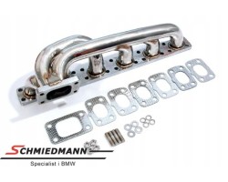 Exhaust manifold SCHMIEDMANN lower mounting Turbo BMW E34 E36 M50 M52