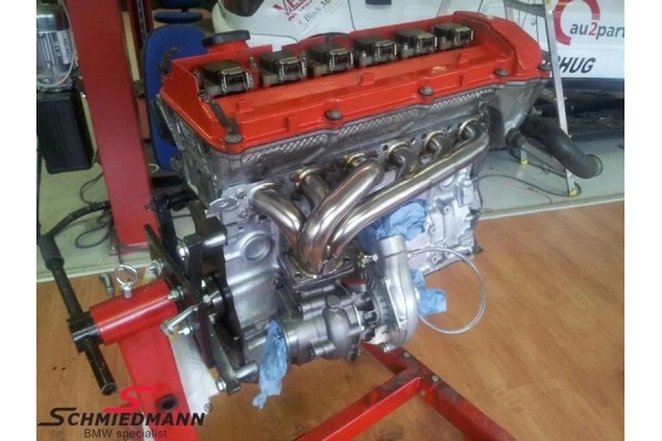 Colector de escape Schmiedmann para montaje inferior de turbo BMW E34 E36 M50 M52 usado 2