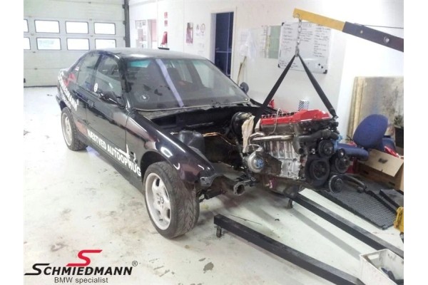 Colector de escape Schmiedmann para montaje inferior de turbo BMW E34 E36 M50 M52 usado 4