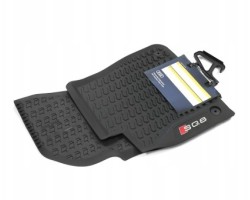 ASO ORIGINAL RUBBER RUGS FRONT AUDI SQ8 FROM 2019