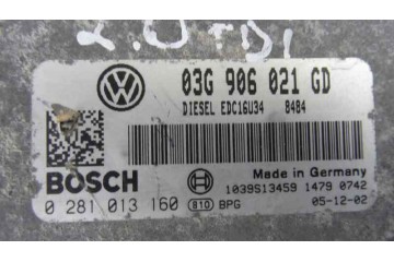 03G906021GD CENTRALITA MOTOR UCE SKODA OCTAVIA COMBI (1Z5) Elegance 2006 03G906021GD 163522 SKODA - 1