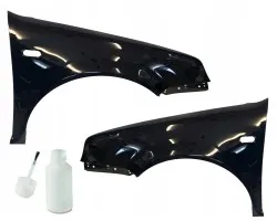 Mudguard VW BORA color LC9Z 98 05 right left lacquer Black Magic Pearl