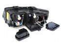 LAMPS HEADLIGHTS AUDI A4 B6 00 04 H7 H7 BLACK DEPO Type of low beam headlights traditional halogen
