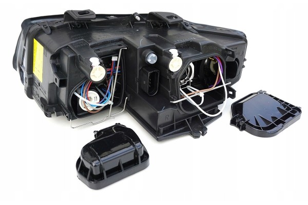 Faros delanteros Audi A4 B6 2000-2004 H7/H7 Depo con homologación E usado 6