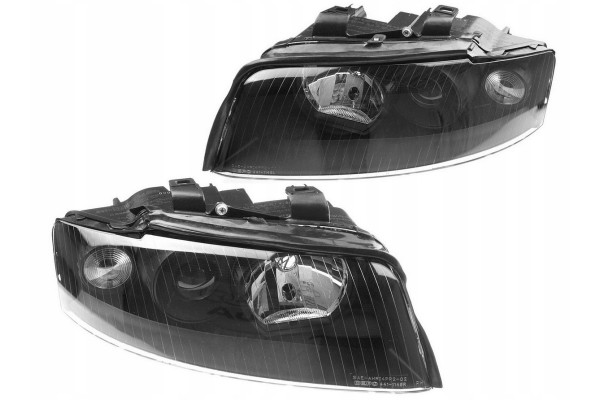 Faros delanteros Audi A4 B6 2000-2004 H7/H7 Depo con homologación E usado 7