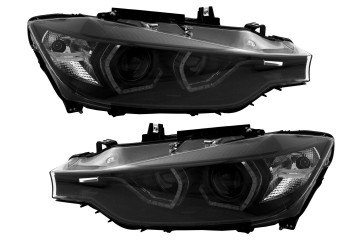 HEADLIGHT LAMP LED RINGS ANGEL EYES BMW 3 F30 F31