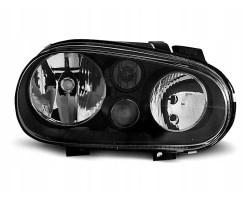 LAMP HEADLIGHTS VW GOLF IV 4 BLACK 97 03