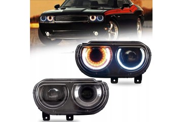 LED LAMP VLAND DODGE CHALLENGER 08 14r HEADLIGHTS KPL LED