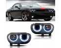 LED LAMP VLAND DODGE CHALLENGER 08 14r HEADLIGHTS KPL LED Catalog number of the part YAA DG 0299 H 5028777AA 5028776AA 5028779AA