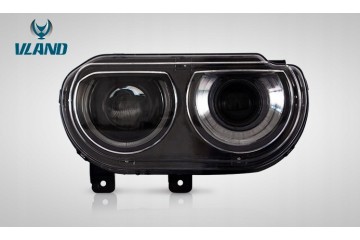 LED LAMP VLAND DODGE CHALLENGER 08 14r HEADLIGHTS KPL LED Installation side left right