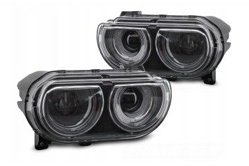 Lámparas LED delanteras izquierda y derecha para Dodge Challenger 200