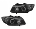 Headlight Lamps set Rings Angel Eyes Led Tuning Bmw 3 e90 e91 04 08