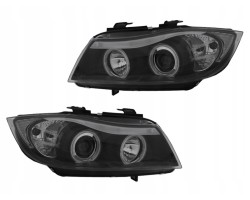 Headlight Lamps set Rings Angel Eyes Led Tuning Bmw 3 e90 e91 04 08