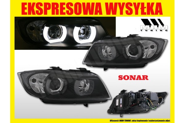 Faros delanteros Sonar xenón ajustables para BMW 3 E90/E91 usado 3