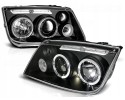 Headlights LED Rings Black Tuning Lens VW Bora 1j 1998 2005