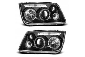 Headlights LED Rings Black Tuning Lens VW Bora 1j 1998 2005 Catalog number of the part LPVW15