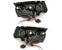 Headlights LED Rings Black Tuning Lens VW Bora 1j 1998 2005 Car type passenger cars