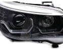 BMW 5 E60 E61 2003 2007 front lamps black ring LED 3D DTM lens H7 Product weight with unit packaging 5 kg