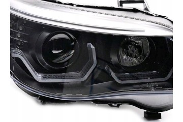 BMW 5 E60 E61 2003 2007 front lamps black ring LED 3D DTM lens H7 Product weight with unit packaging 5 kg