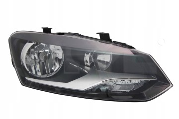 VW POLO 2009 2014 H7 H7 NEW LAMPS SET WITH MOTORS Catalog number of the part 9533092E 9533102E