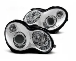 Faros para MERCEDES W203 C-CLASS de 2000 a 2004 con homologación
