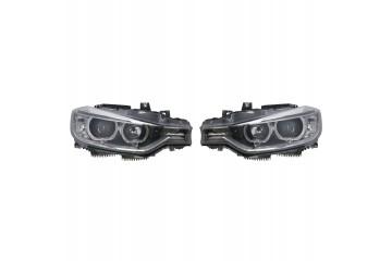 LAMP HEADLIGHTS BMW 3 F30 F31 LED H7 pattern XENON SET RIGHT LEFT Height adjustment electric