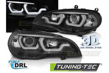 LAMPS ANGEL EYES BMW X5 E70 07 13 LED 3D DRL Part manufacturer Tuning Tec