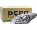 Headlight LEFT LAMP RENAULT MEGANE 3 III 08 Type of low beam headlights traditional halogen