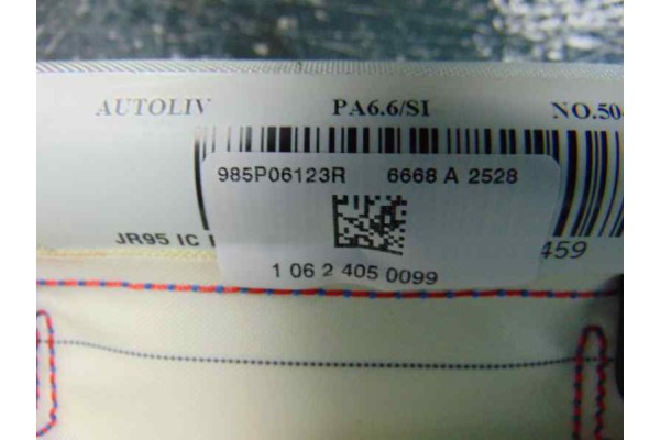985P06123R AIRBAG CORTINA DELANTERO DERECHO RENAULT SCENIC III (JZ) Dynamique 2011 985P06123R 180267 RENAULT - 1