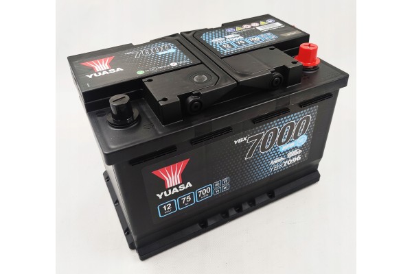 Batería Yuasa Efb Start Stop 12V 75Ah 700A YBX7096 usado 2