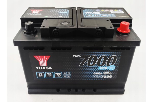 Batería Yuasa Efb Start Stop 12V 75Ah 700A YBX7096 usado 4