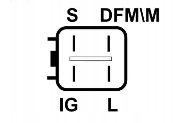 Alternador As-Pl A0224 usado 5